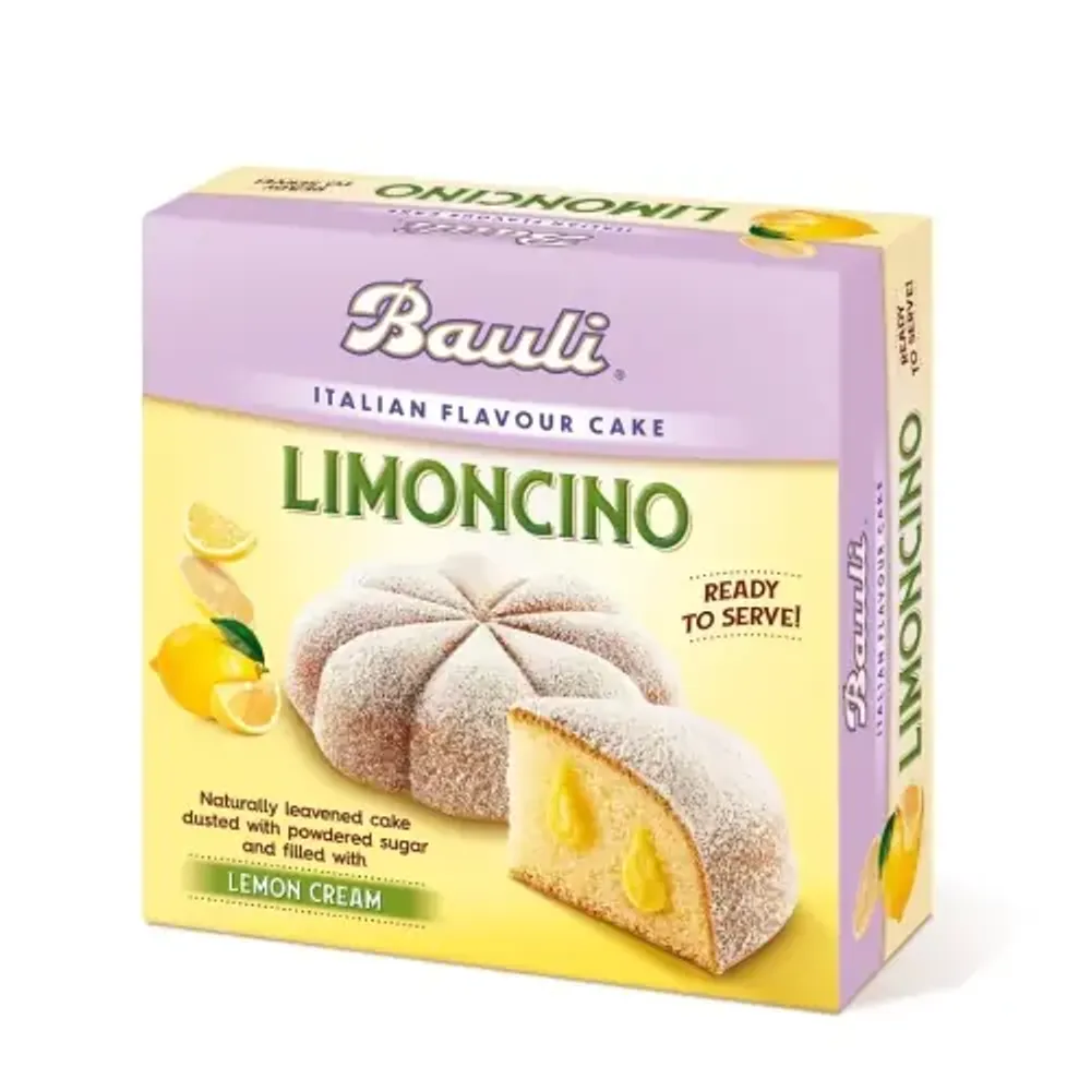 Кекс Bauli “Limoncino” с кремовой лимонной начинкой 400 г