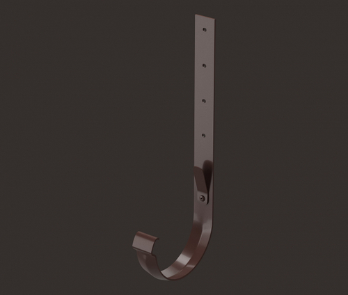 Döcke LUX Кронштейн желоба металлический (Шоколад)