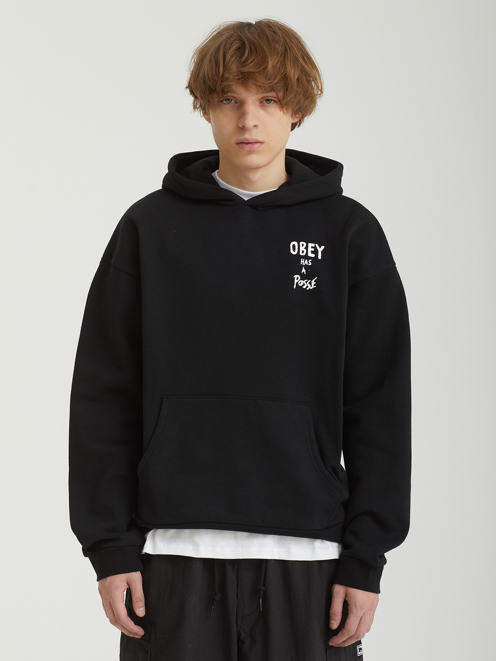 Мужская Толстовка Obey Posse Extra Heavy