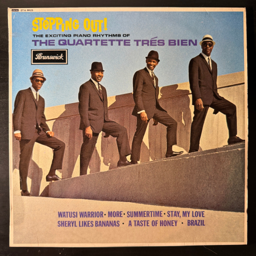 Quartette Trés Bien ‎– Stepping Out! The Exciting Piano Rhythms Of (Англия 1965г.)