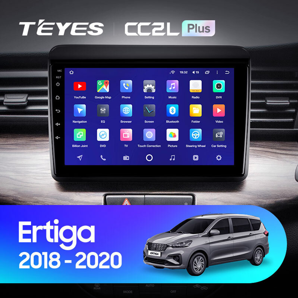 Teyes CC2L Plus 9" для Suzuki Ertiga 2018-2020