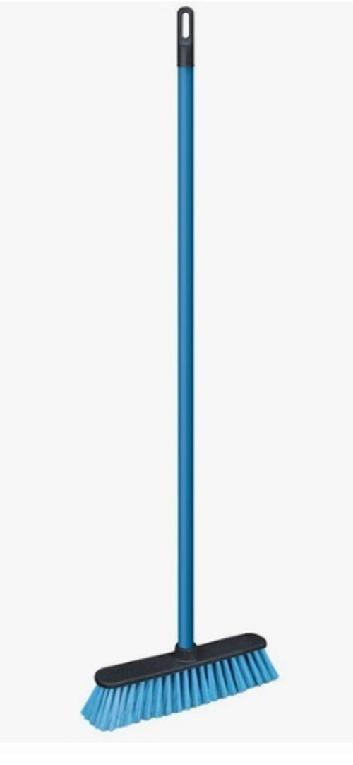 Щетка для уборки с черенком 110см, AZUR 51030, шир.31см,щет.7см.,пластик
