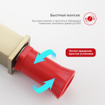 Смеситель для раковины Raglo R01.15.03, золотой сатин