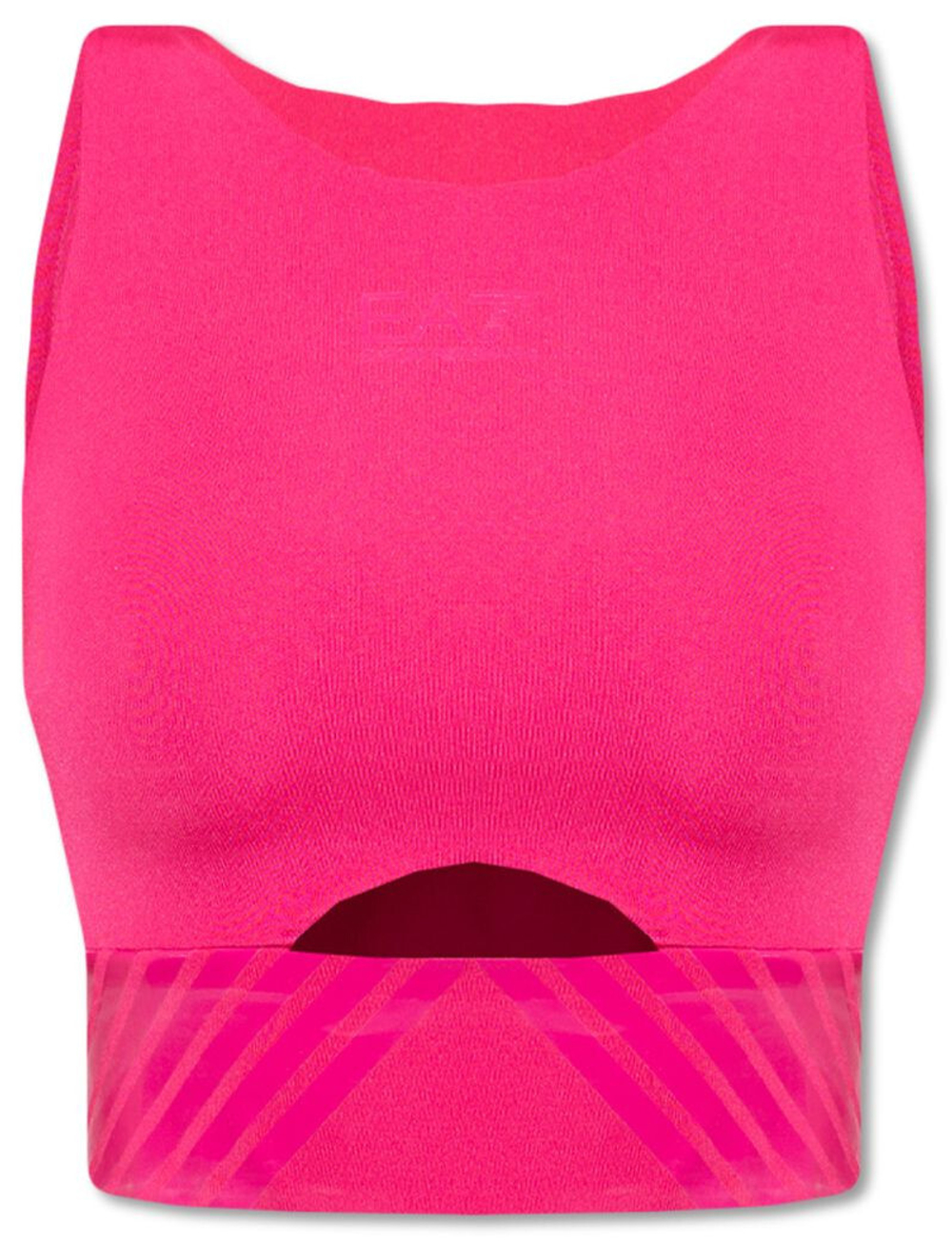 ТОП теннисный EA7 Woman Jersey Sport Bra - Розовый