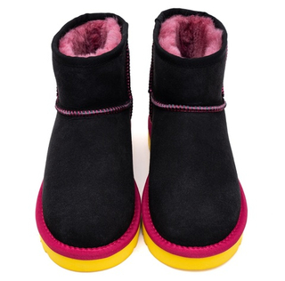 Ugg Classic Mini II Black-Yellow