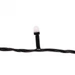 Гирлянда для дома Полусфера 7 м 50 ламп LED черный пров., 8 реж.,IP-40, Теплый белый (возможность соединения)