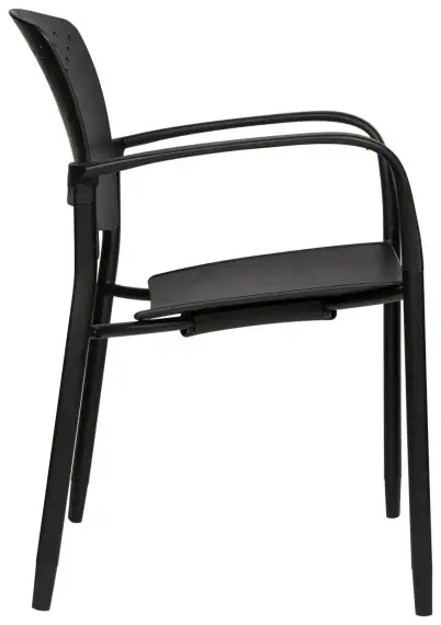 Стул Kelvin черный пластик черная база