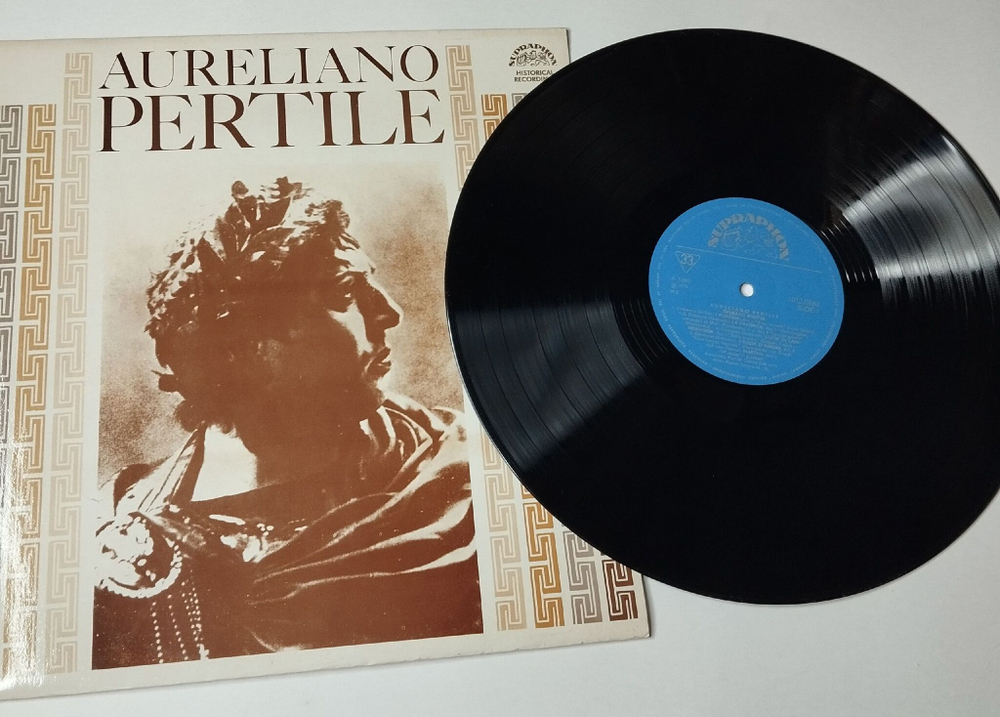 Винтажная виниловая пластинка LP Aureliano Pertile Operatic Recital (Чехословакия 1986)