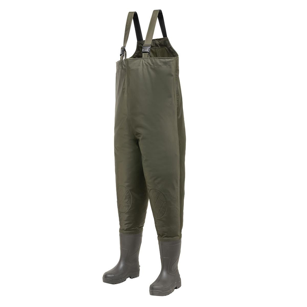 Полукомбинезон рыбацкий из ЭВА и нейлона "Nordman Expert Pro"(забродники)