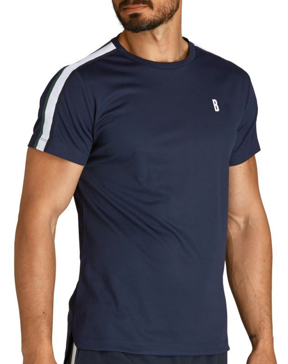 Футболка мужская теннисная Björn Borg Tee Tomlin M - night sky