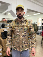 Куртка тактическая softshell мультикам
