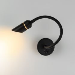 Светильник настенный ЭРА WL47 BK 3000K 3Вт IP20 черный