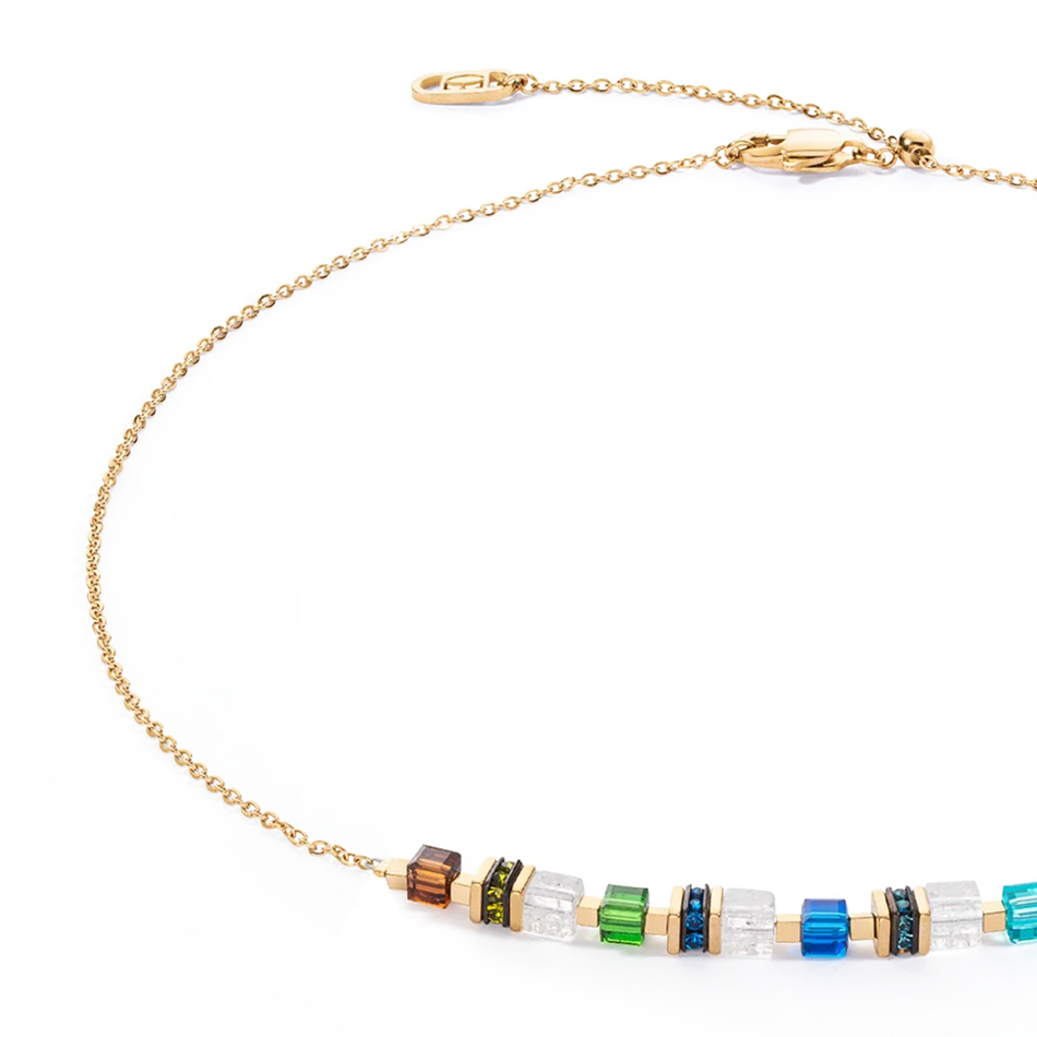Колье Coeur de Lion Multicolour Gold 5076/10-1516
