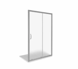 Душевая дверь в нишу Bas Infinity WTW-120-G-CH 120*185 с поддоном 3см