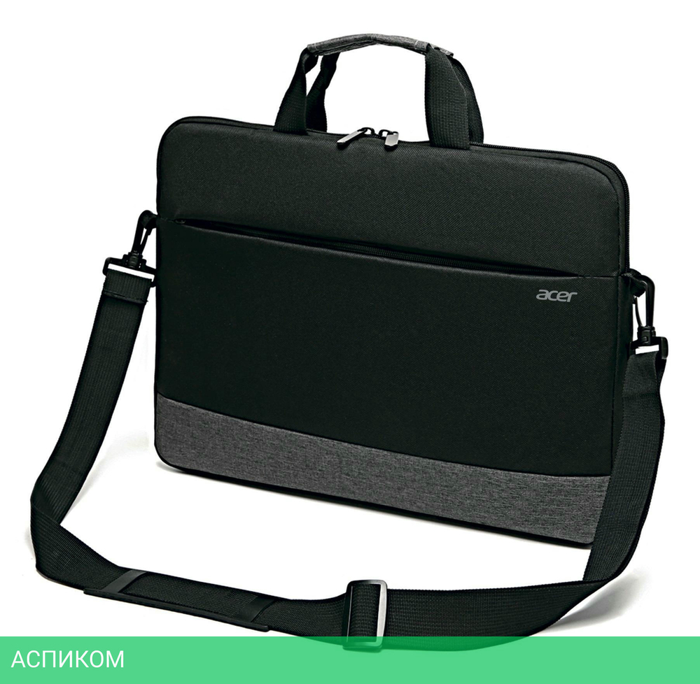 Сумка для ноутбука Acer LS series OBG202 черный/серый (ZL.BAGEE.002)