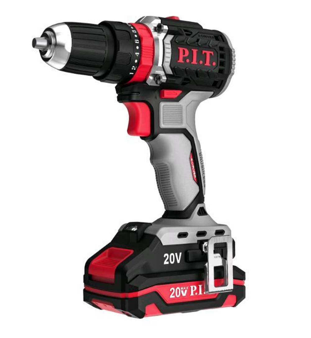 ЕАС Дрель ударная АККУМ. PSB20H-10C/1 (бесщет. 20В, 40Нм, патр10мм, 2ск,1акб 2Ач,ЗУ,кейс)