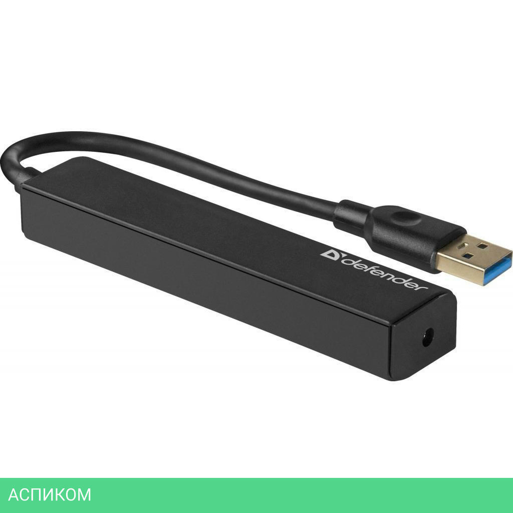USB-хаб Defender Quadro Express (83204)