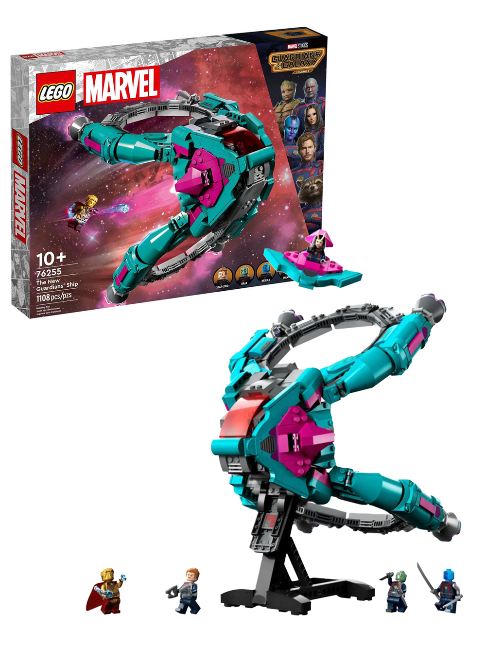 Конструктор LEGO "Корабль новых Стражей Галактики" 76255 Лего