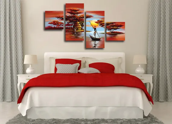 Модульная картина "Африканская мечта"