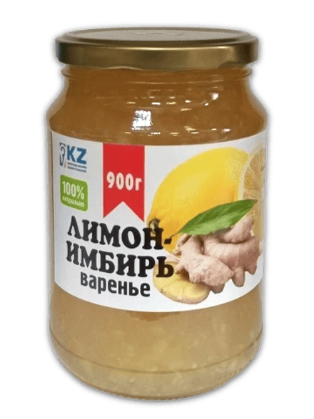 Варенье Лимон-имбирь 900г. Казахстан