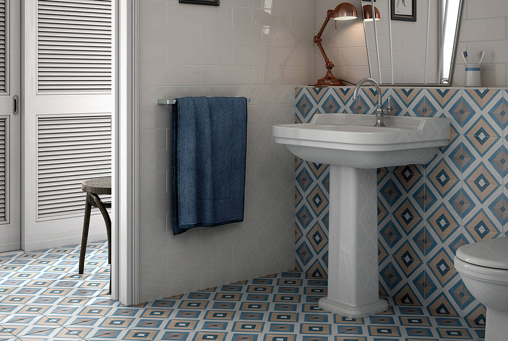 Equipe Caprice Deco Square Colours 20x20