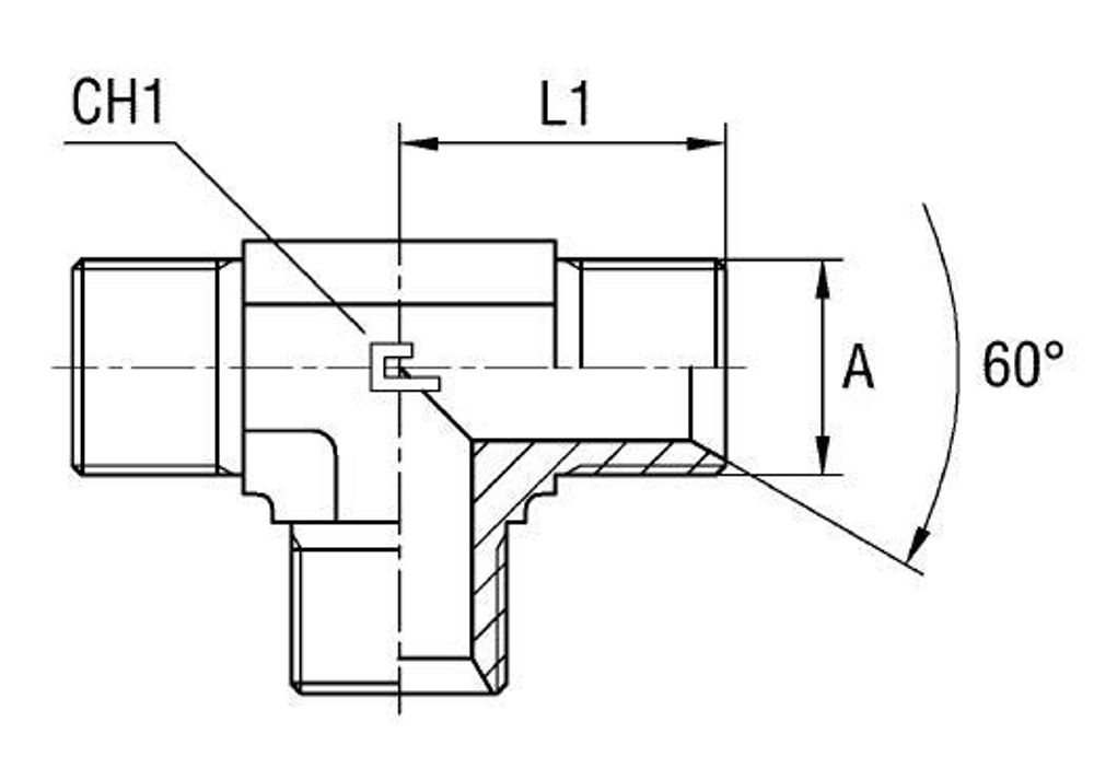 Соединение PT BSP 3/8