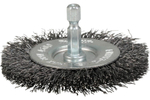 Щетка проволочная дисковая (d100 мм, толщ. проволоки 0.3 мм, гофрированная, металл, 1/4") Makita D-76504