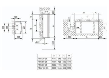 Бойлер Tiki Supr F 100V9 (FTG 100 E5) (700154)
