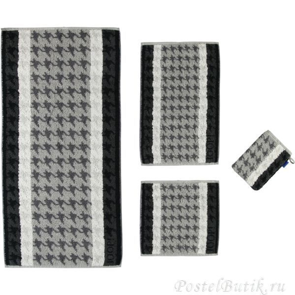 Полотенце 80х150 Cawo-JOOP! Elegance Graphic 1622 серое