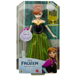 Disney Frozen - Поющая принцесса АННА Кукла ледникового периода HMG45