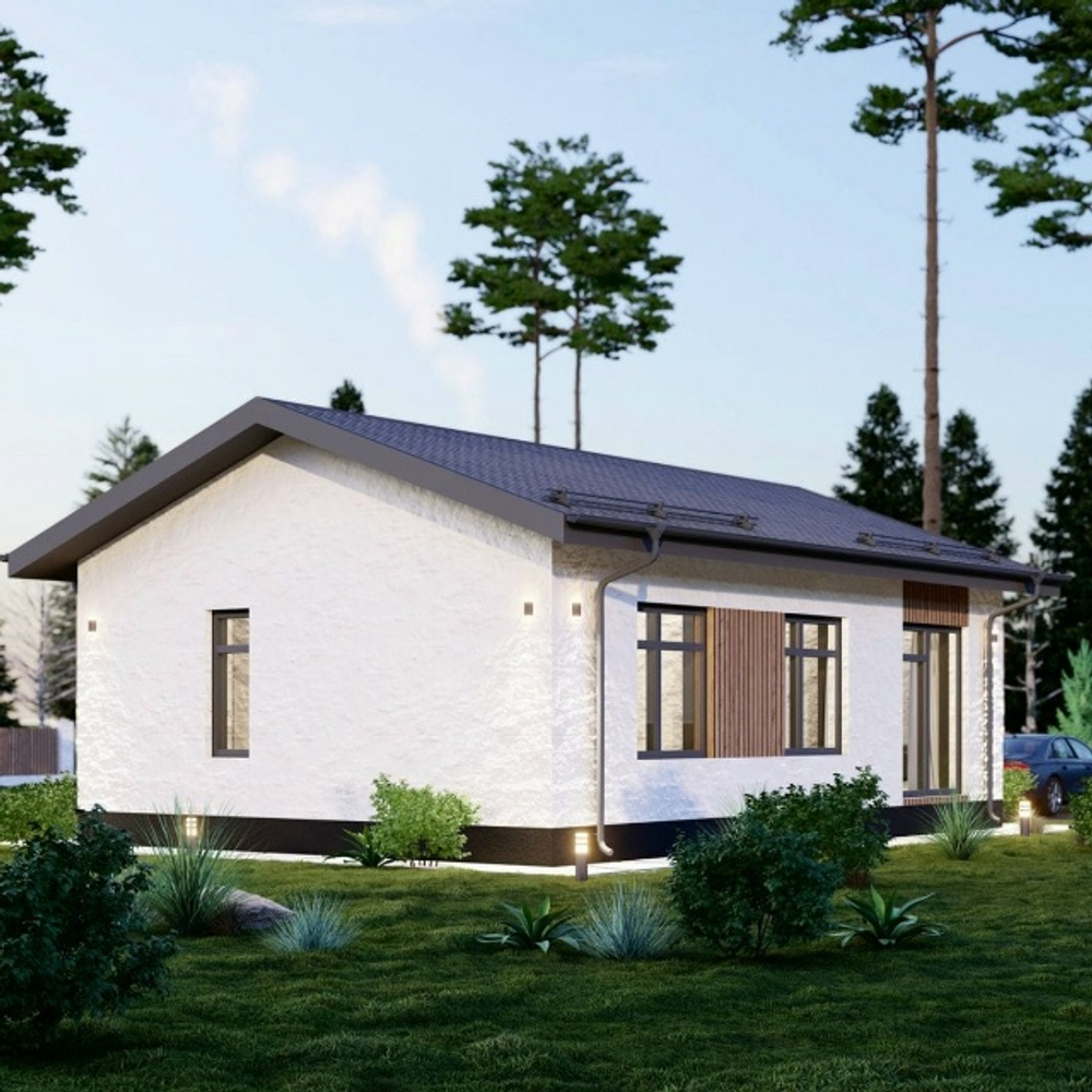 Проект Дома 70 кв. м К-44