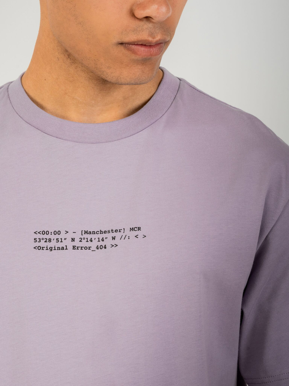 Футболка мужская ORIGINAL CREATOR SMILEY_404 T-SHIRT, Сиреневый