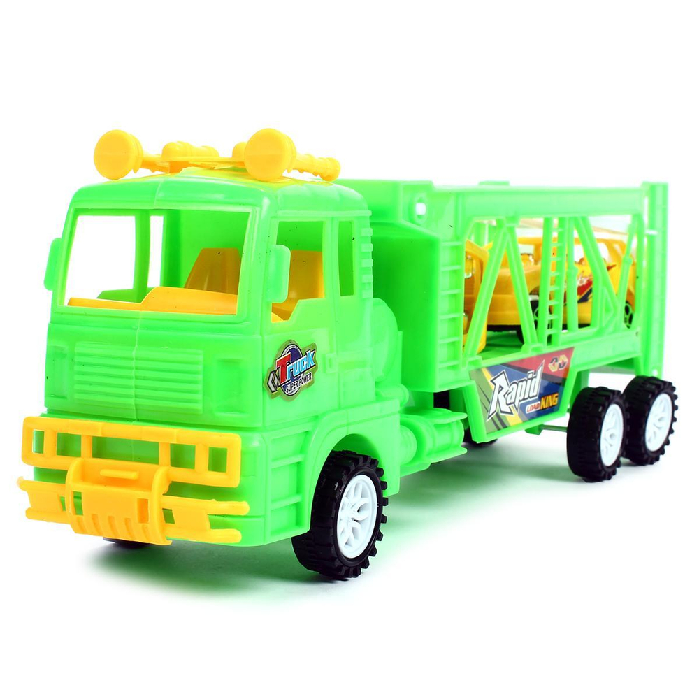 Автовоз ин. +2машины, пакет JL002-4