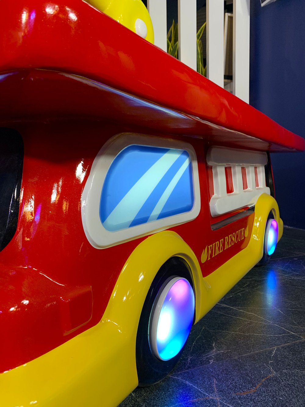 Лего стол модель "Пожарная машина"