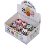 Мяч 6,3 см «Космонавт» (антистресс) попрыгун, микс СТИКЕР НА ШОУ-БОКС