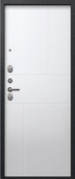 Входная дверь SEZAM A-11 Кашемир белый