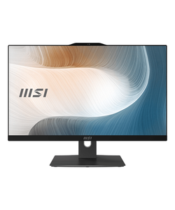 Моноблок MSI Modern AM242P 1M AiO 23,8" FHD (1920x1080)IPS AG Non-touch, Core i5-120U (1.4GHz), 16Gb DDR5(2*8GB), 256GB SSD M.2, 1TB HDD, Intel UHD, WiFi, BT, camera, WirelessKB&mouse Eng/Rus, No OS,1y,Black