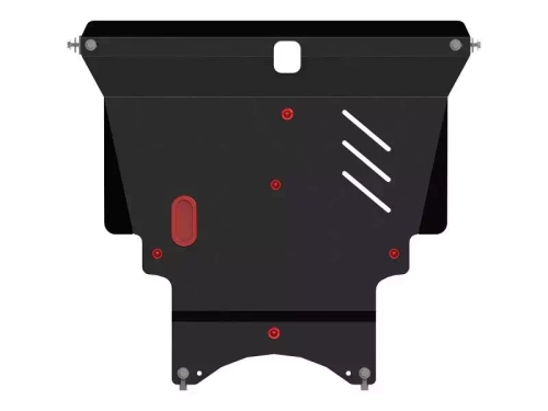 Защита картера и КПП Sheriff для Toyota Allex (E120) 2001-2006 арт.24.1122