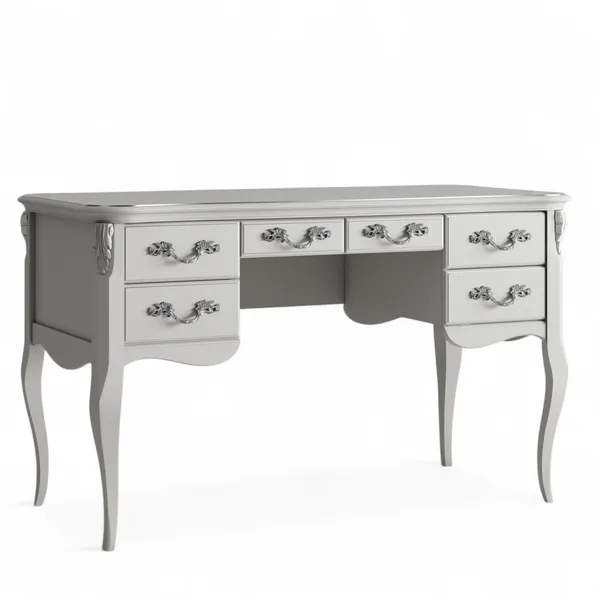 Кабинетный стол пристенный