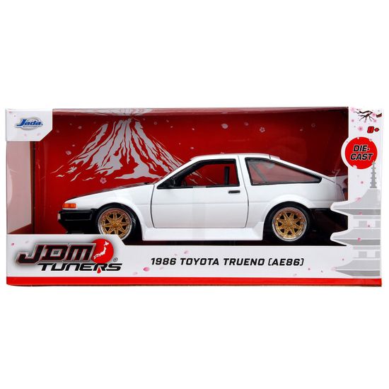 Модель Машинки 1:24 JDM Tuners 1986 Toyota Trueno AE86