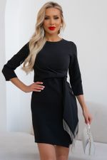 Платье Миледи (черный)-42р-р Р11-1126 Nikol