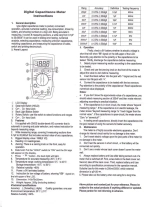 1шт. Измеритель ёмкости конденсаторов DM6013L