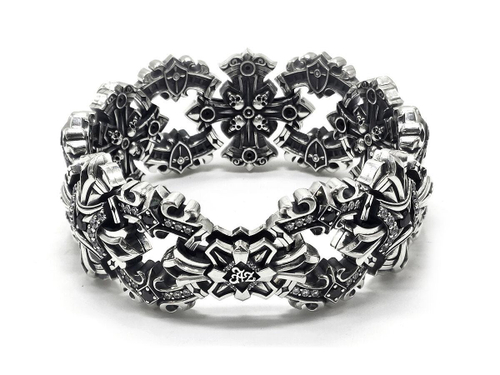 Браслет из серебра Pontiff AZB-110