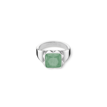 Кольцо Coeur de Lion Green-Silver 18 мм 1200/40-0517 56