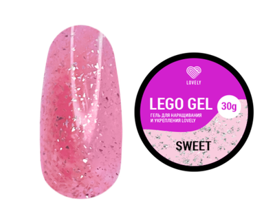 LOVELY Гель для наращивания и укрепления Lego Gel Sweet, 15 гр