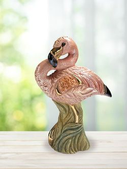 De Rosa Rinconada Статуэтка керамическая Фламинго