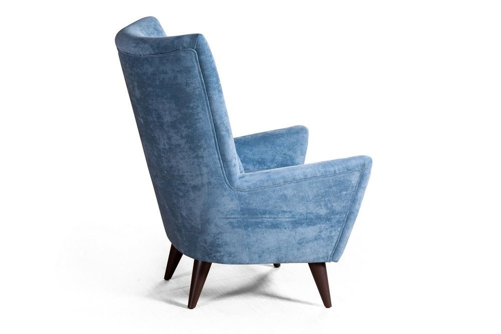 Кресло Dublin велюр синий