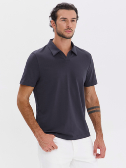 Футболка-поло трикотажная повседневная