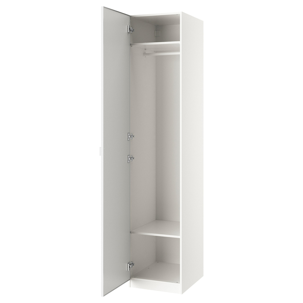 Пенал PAX AHEIM комбинация с полкой (белый)  50*60*220