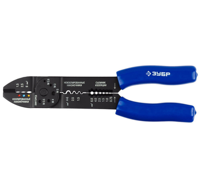 ЗУБР ММ-30, 0.75 - 6 мм2, многофункциональный стриппер (22668-23)